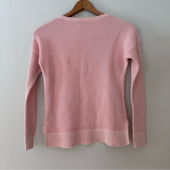 Ralph Lauren Pink Cotton Crewneck Sweater Size XS - Picture 5 of 11